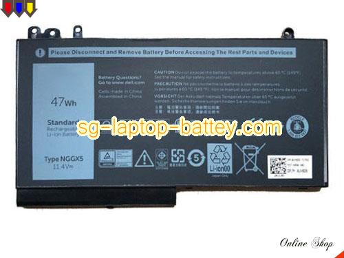 Genuine DELL Latitude E5270 Battery For laptop 4130mAh, 47Wh , 11.4V, Black , Li-ion