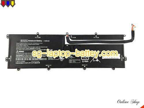 HP BV02XL Battery 4300mAh, 33Wh  7.6V Black Li-ion