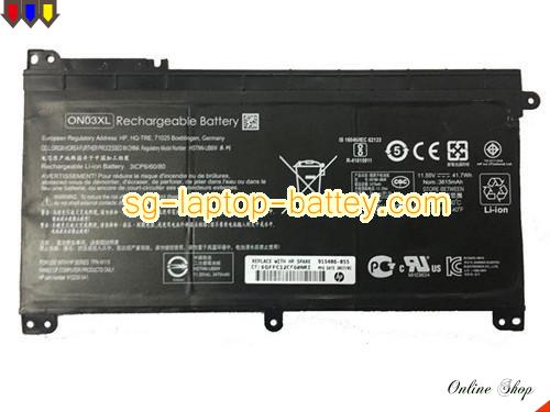 HP 844203-850 Battery 3470mAh, 42Wh  11.55V Black Li-ion