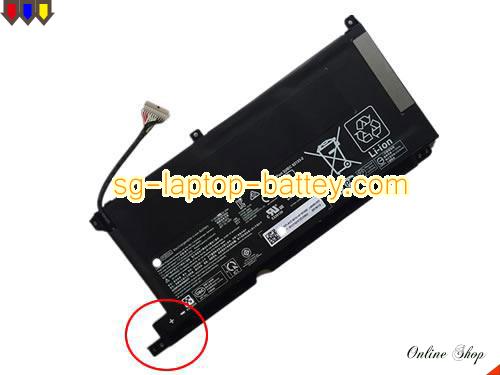 HP PG03XL Battery 4323mAh, 52.5Wh  11.55V Black Li-Polymer