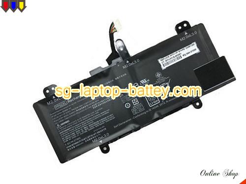 HP PP02XL Battery 4860mAh, 37Wh  7.6V Black Li-ion