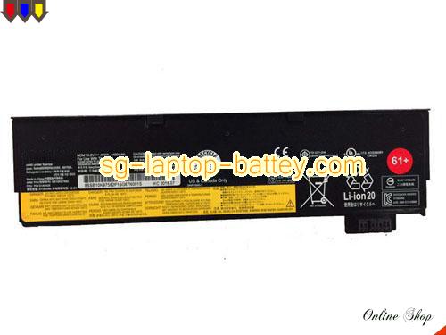 Genuine LENOVO ThinkPad T470(20HD002YCD) Battery For laptop 4400mAh, 48Wh , 10.8V, Black , Li-ion