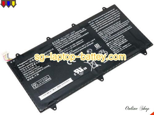 Genuine LENOVO IdeaTab A2109AF Battery For laptop 6000mAh, 23Wh , 3.7V, Black , Li-ion