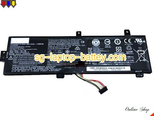 Genuine LENOVO IdeaPad 310-15ISK Battery For laptop 5070mAh, 39Wh , 7.7V, Black , Li-Polymer