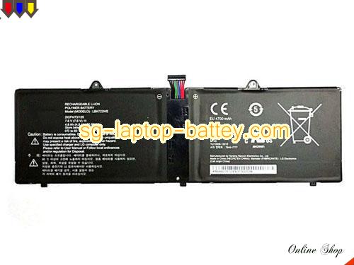 LG LBK722WE Battery 36.86Wh, 4.8Ah 7.6V  Li-ion
