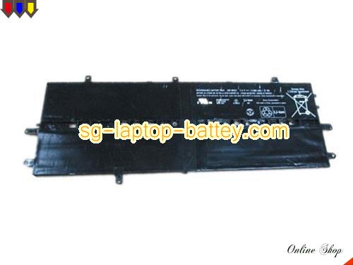 Genuine SONY svd11215cvb Battery For laptop 4930mAh, 37Wh , 7.4V, Black , Li-ion