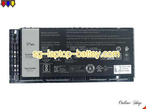Genuine DELL Precision M4700 Battery For laptop 8700mAh, 97Wh , 11.1V, Black , Li-ion