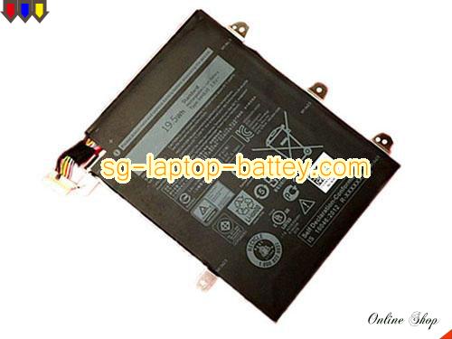 Genuine DELL Venue 8 5855 Battery For laptop 5190mAh, 20Wh , 3.8V, Black , Li-ion
