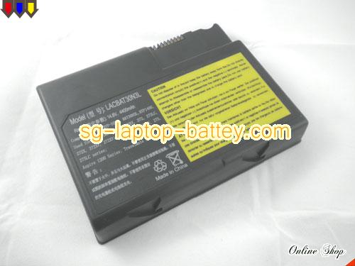 ACER BTP-550P Battery 4400mAh 14.8V Black Li-ion