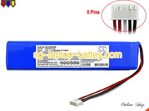JBL GSP0931134 Battery 5000mAh, 37Wh  7.4V Blue Li-ion