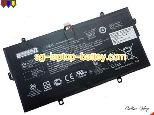 HP 863693-2C1 Battery 6180mAh, 48Wh  7.7V Black Li-ion