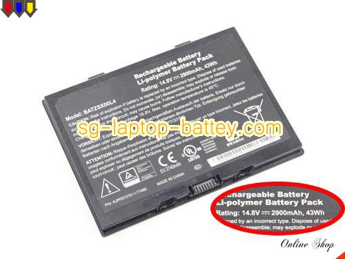Genuine MOTION XR12 Battery For laptop 2900mAh, 43Wh , 14.8V, Black , Li-ion