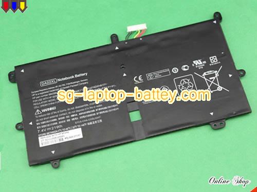 Genuine HP Hip envy Battery For laptop 21Wh, 7.4V, Black , Li-ion