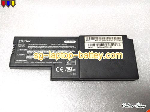 Genuine ACER ViewSonic v1250 Battery For laptop 1900mAh, 14.8V, Black , Li-ion