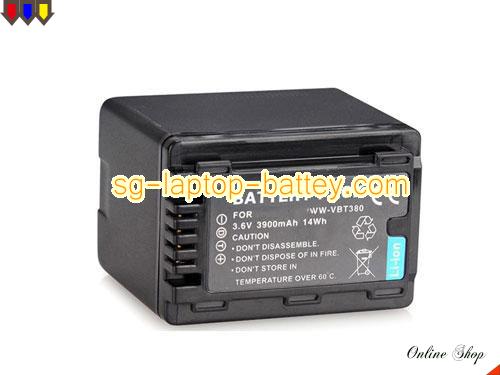 PANASONIC WXF990 Replacement Battery 3900mAh, 14Wh  3.6V Black Li-ion