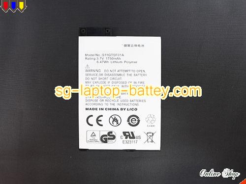 AMAZON D00901 Battery 1750mAh, 6.47Wh  3.7V White Li-Polymer
