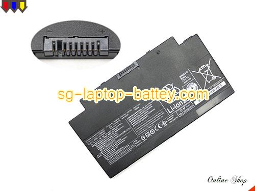 Genuine FUJITSU Lifebook AH77/S Battery For laptop 4170mAh, 10.8V, Black , Li-ion