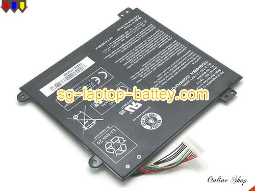 Genuine TOSHIBA Satellite Mini Click Battery For laptop 5200mAh, 3.75V, Black , Li-ion