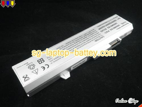 HASEE Q200 Replacement Battery 4400mAh 11.1V Silver Li-ion
