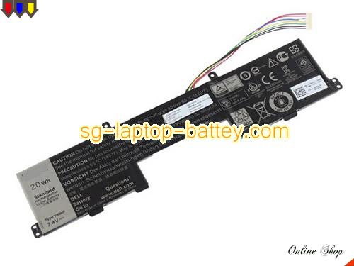 Genuine DELL Latitude 7350 Battery For laptop 20Wh, 7.4V, Black , Li-ion