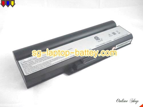 Genuine TWINHEAD H12V Battery For laptop 7200mAh, 7.2Ah, 11.1V, Black , Li-ion
