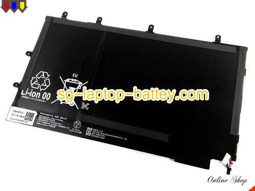 Genuine SONY SGP311 GB/B Battery For laptop 6000mAh, 22.2Wh , 3.7V, Black , Li-ion
