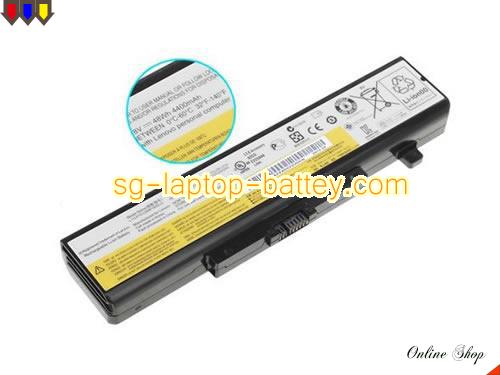 Genuine LENOVO G580 2689 Battery For laptop 4400mAh, 10.8V, Black , Li-ion