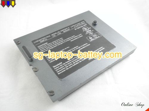 Genuine CLEVO PortaNote D90T Battery For laptop 6600mAh, 14.8V, Grey , Li-ion
