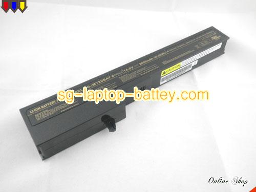 Genuine CLEVO MobiNote M72 Battery For laptop 2400mAh, 14.8V, Black , Li-ion