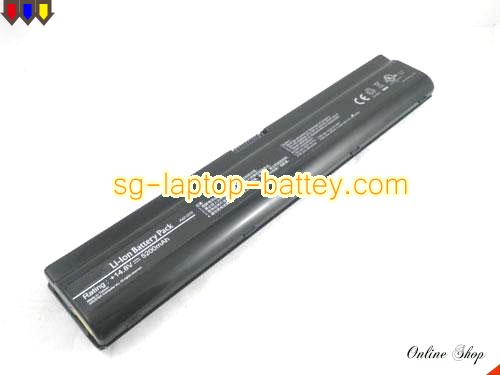 Genuine ASUS G70SgA2 Battery For laptop 5200mAh, 14.8V, Black , Li-ion