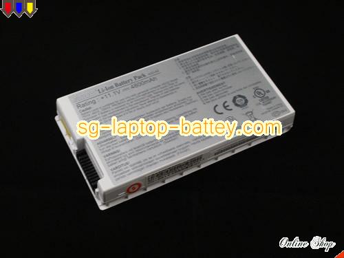 Genuine ASUS N80VMX2 Battery For laptop 4800mAh, 11.1V, White , Li-ion