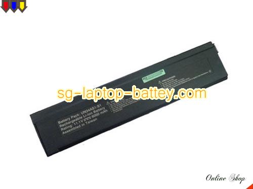 ERGO UN34AS Battery 6000mAh 11.1V Black Li-ion