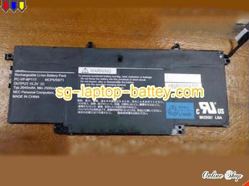 NEC PC-VP-BP117 Battery 2500mAh 15.2V Black Li-Polymer