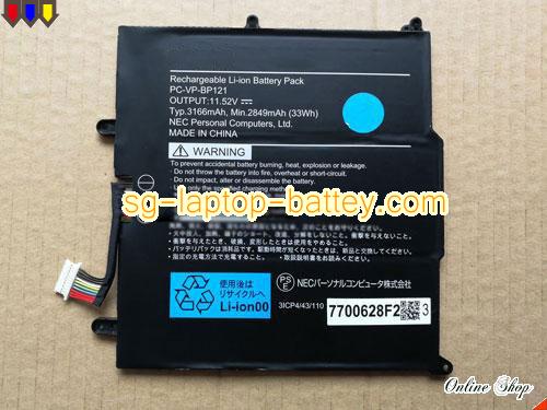 NEC PC-VP-BP121 Battery 3166mAh, 33Wh  11.52V Black Li-Polymer