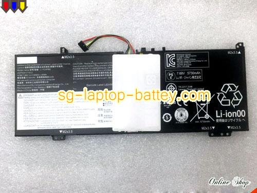 Genuine LENOVO Flex 6-14 Battery For laptop 5928mAh, 45Wh , 7.68V, Black , Li-Polymer