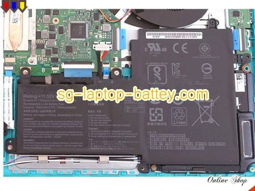 Genuine ASUS VivoBook S15 S530UA Battery For laptop 3645mAh, 42Wh , 11.52V, Black , Li-Polymer