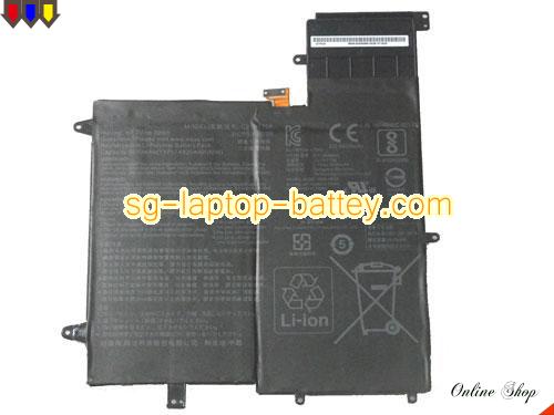 Genuine ASUS ZenBook Flip S UX370UA Battery For laptop 5070mAh, 39Wh , 7.7V, Black , Li-Polymer
