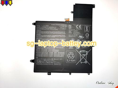ASUS ZenBook Flip S UX370UA Replacement Battery 5070mAh, 39Wh  7.7V Black Li-Polymer
