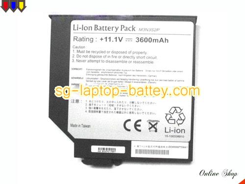 Genuine HAIER H22S Battery For laptop 3600mAh, 41Wh , 11.1V, Black , Li-Polymer