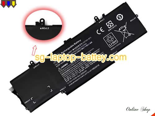 HP Elitebook Folio 1040 G4 Replacement Battery 5800mAh, 67Wh  11.55V Black Li-Polymer