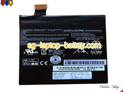 Genuine TOSHIBA WT8PE-B Battery For laptop 3788mAh, 14Wh , 3.7V, Black , Li-Polymer