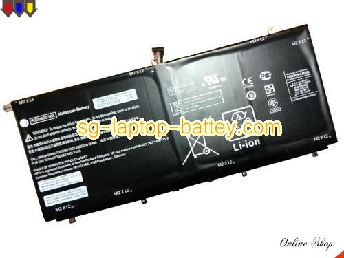 HP 734998-001 Battery 6840mAh 7.4V Black Li-Polymer