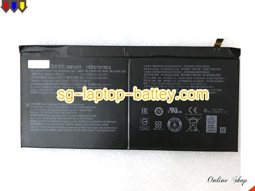 ACER 1ICP310190-2 Battery 7900mAh, 30Wh  3.8V Black Li-Polymer