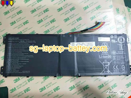 ACER AP17C5P Battery 4810mAh, 74Wh  15.4V Black Li-Polymer