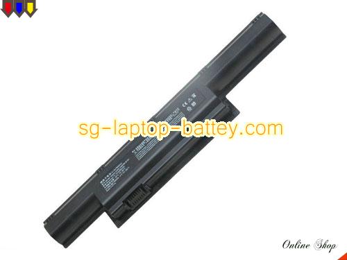 HASEE K500B-i7 Replacement Battery 4400mAh 11.1V Black Li-Polymer