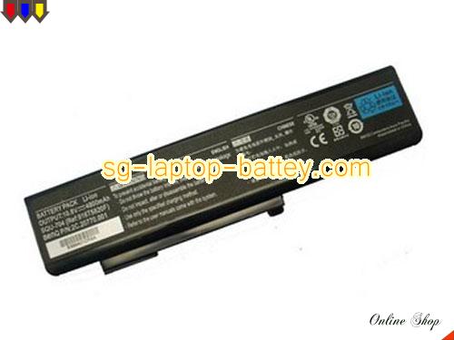NEC 3UR18650F-2-QC-CH3 Battery 4800mAh, 53Wh  11.1V Black Li-ion