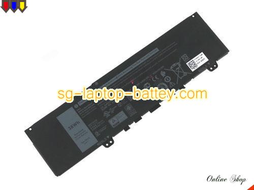 Genuine DELL Inspiron 13 7370-7VF2T Battery For laptop 3166mAh, 38Wh , 11.4V, Black , Li-Polymer