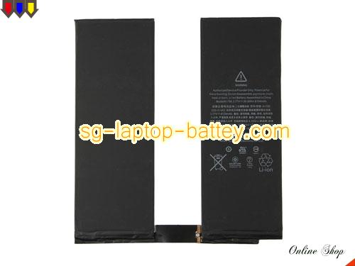 APPLE Ipad Pro 105 A1701 Replacement Battery 8134mAh, 30.6Wh  3.77V Black Li-Polymer