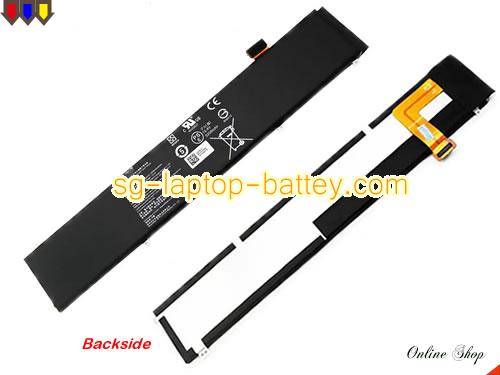 Genuine RAZER Blade 15 GTX 1060 Battery For laptop 5209mAh, 80Wh , 15.4V, Black , Li-Polymer