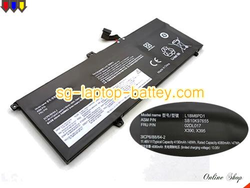 LENOVO SB10K97658 Battery 4190mAh, 48Wh  11.46V Black Li-Polymer